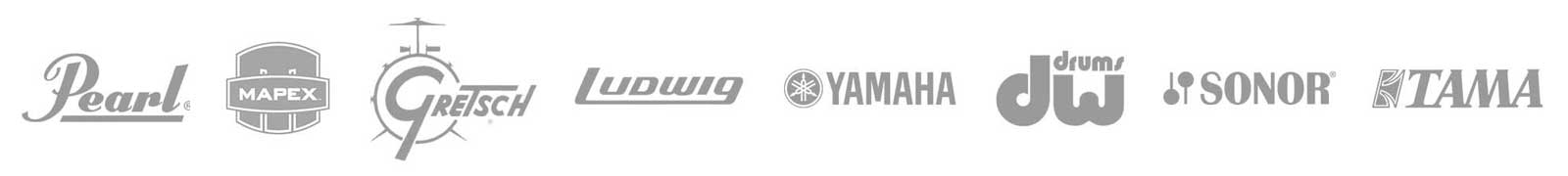 Drum Manufacturer Logo Strip